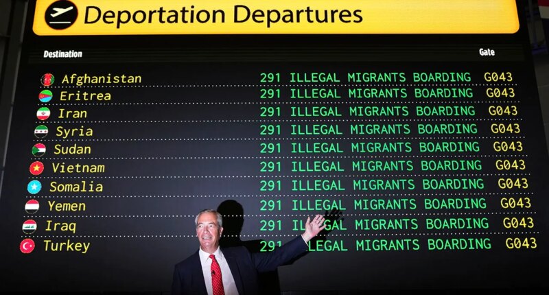 Reform UK proposes deporting 600,000 asylum seekers in sweeping new immigration crackdown