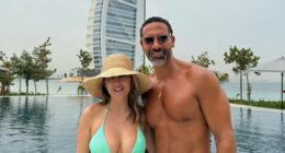 Rio Ferdinand, 46, and wife Kate, 33, reveal they have moved to Dubai