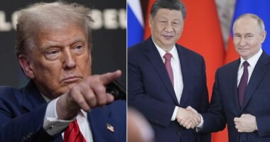 Russia, China practice destroying 'enemy' submarine in naval drill after Trump moves US nuclear assets