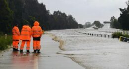 SES on standby for flooding over large parts of NSW as downpour persists
