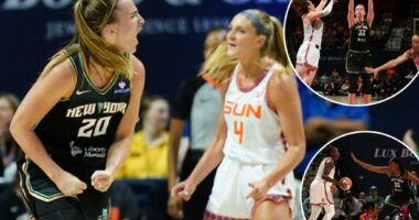 Sabrina Ionescu erupts for 36 points as Liberty snap four-game skid