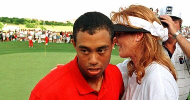 Sarah Ferguson flew 1,500 MILES in bid to date 'gorgeous' Tiger Woods - new book claims - and the advice Piers Morgan gave smitten Duchess of York after she confessed her admiration for the golfer