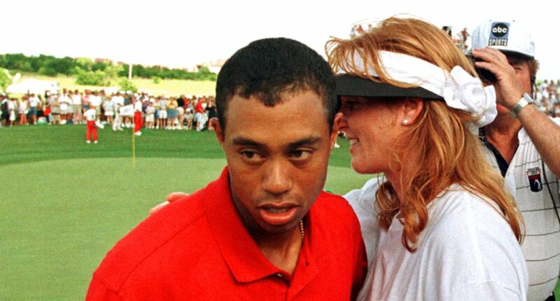 Sarah Ferguson flew 1,500 MILES in bid to date 'gorgeous' Tiger Woods - new book claims - and the advice Piers Morgan gave smitten Duchess of York after she confessed her admiration for the golfer