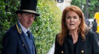 Sarah Ferguson wears shoes saying 'never complain, never explain'
