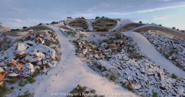 Saudi Arabia 'struggling to build desert ski resort for Winter Games