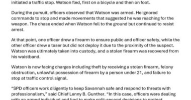 Savannah police arrest suspect, many say excessive force was used