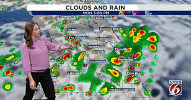 Scattered storms across Central Florida. Here’s how rest of the week is shaping up