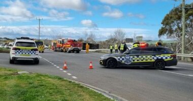 School girl killed and several students injured after bus rolls over
