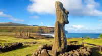 Scientists baffled by mysterious new statue emerging on Easter Island