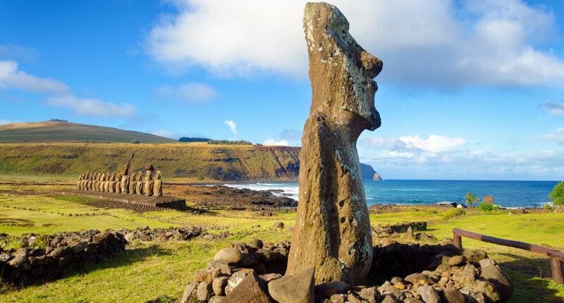 Scientists baffled by mysterious new statue emerging on Easter Island