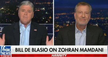 Sean Hannity says he had a 'hard time' eating out in NYC due to 'hate'