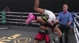 See the moment the daughter of an Aussie sporting legend FLIPS another fighter over her shoulder during a boxing match - and why an MMA great now wants her to join the UFC