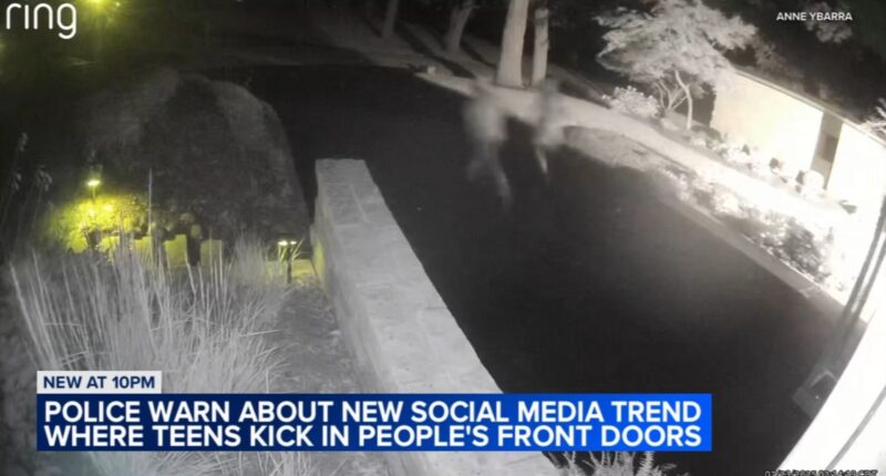 Sleepy Hollow police warn homeowners about dangerous teen door-kicking social media trend on TikTok