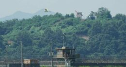 South Korea's military says North Korea is removing speakers from their tense border
