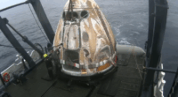 SpaceX astronauts splashdown safely off Southern California coast