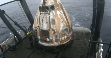 SpaceX astronauts splashdown safely off Southern California coast