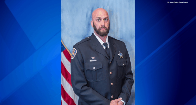 St John Police Department Det. Aaron Amptmeyer dies after medical emergency at Midwest Training and Ice Center, chief says