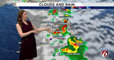 Stormy, soggy weather on the way. Here’s your Central Florida forecast