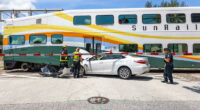 SunRail train hits vehicle in Maitland, delaying routes