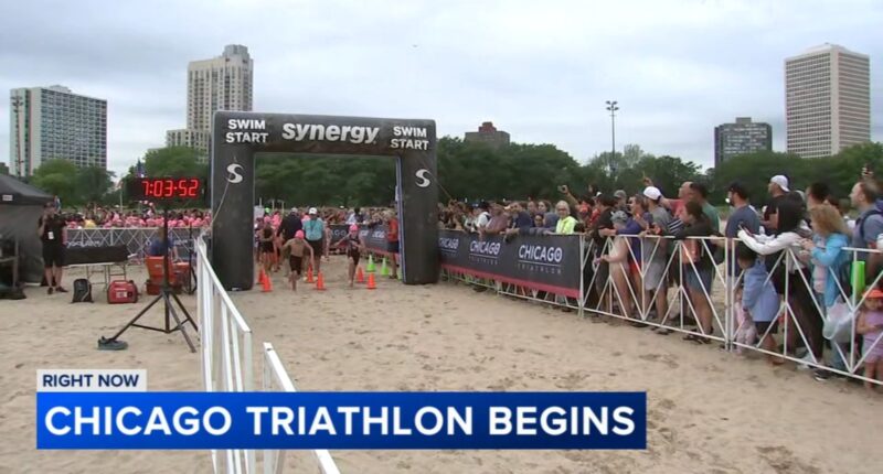 Supertri Chicago Triathlon 2025: 2-day event kicks off at Foster Beach with kids' triathlon, Supersprint races
