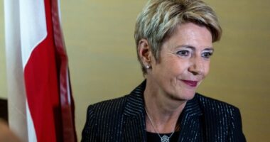 Swiss President Karin Keller-Sutter