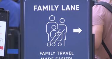 TSA expands security checkpoint lanes for families with children and military members