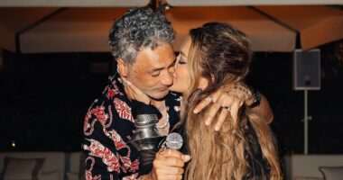 Taika Waititi and Rita Ora celebrate his 50th birthday in Ibiza