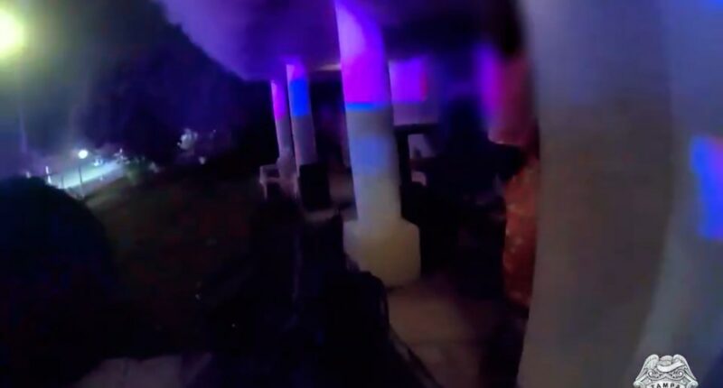 Tampa police save man's life by running into burning building