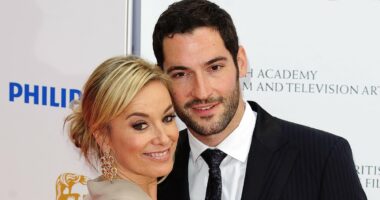 Tamzin Outhwaite extends olive branch to estranged husband Tom Ellis
