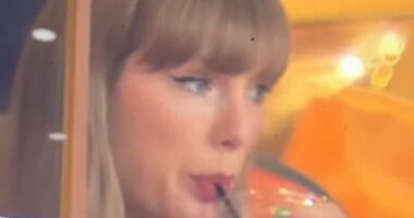 Taylor Swift shows off engagement ring at first outing since proposal