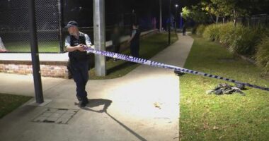 Police found six men with varying injuries who were allegedly attacked by four other men following an argument.