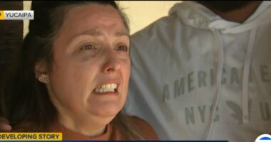 Screenshot of a news report about a 7-month-old baby who was reportedly kidnapped.