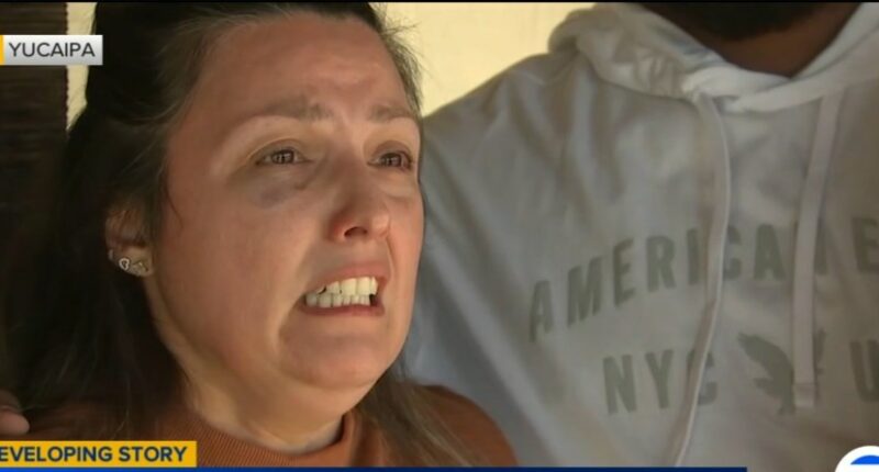 Screenshot of a news report about a 7-month-old baby who was reportedly kidnapped.
