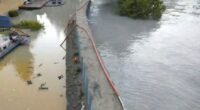 Temporary barriers spared Alaska's capital from severe flooding. A long-term solution is elusive