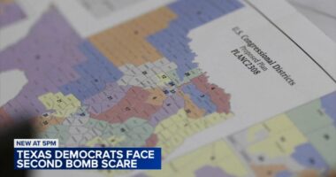 Texas Democrats news: 2nd bomb threat reported at Q-Center in St. Charles, IL where those protesting redistricting staying