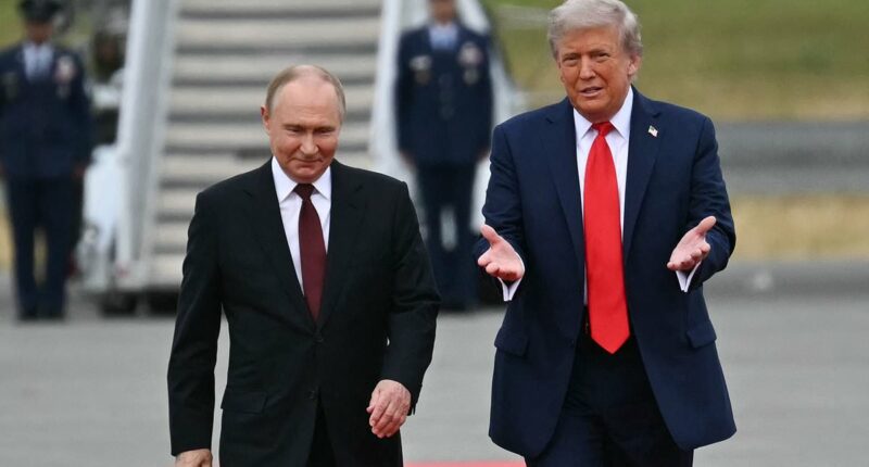 The US rolls out the red carpet for Putin in Alaska