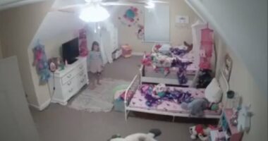 The haunting nanny cam footage that sent chills down my spine