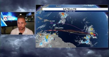 The next named storm of the hurricane season is likely to develop this weekend