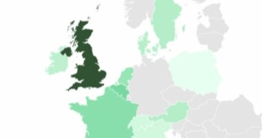 The rise of the name Muhammad across Europe