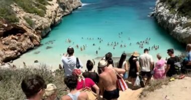 The 'secret' Spanish paradise beach ruined by influencers