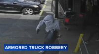 Thieves make off with at least $700K after armored truck robbery in Cheltenham, Pennsylvania: police