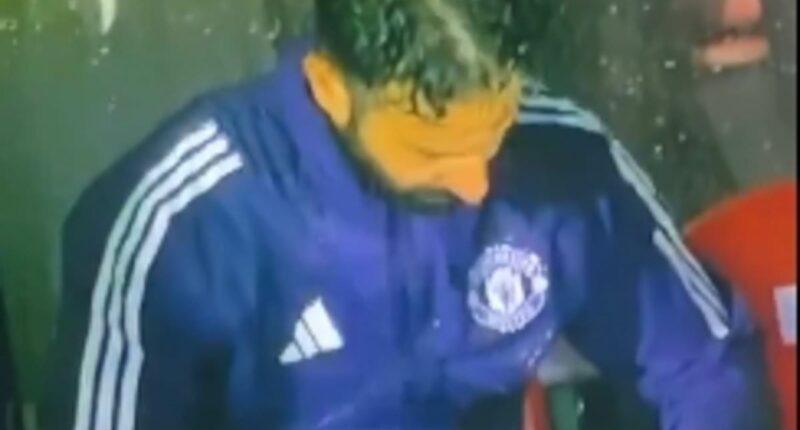 This excruciating image could spell the end of 'Fraud with the Board' Ruben Amorim's reign as Man United boss - he will never live it down, writes IAN HERBERT