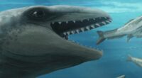 This prehistoric whale had razor teeth, bulging eyes and a face only evolution could love