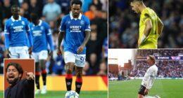 This was a train wreck. An absolute horror show of a performance from Rangers. The atmosphere at Ibrox turned toxic...