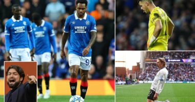 This was a train wreck. An absolute horror show of a performance from Rangers. The atmosphere at Ibrox turned toxic...