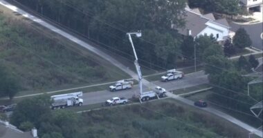 Thousands in Wheaton, Carol Stream, Winfield and Hanover Park without power after communication tower falls on power lines: ComEd