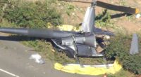 Three dead in Isle of Wight helicopter crash