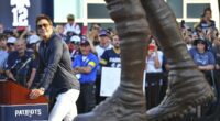 Tom Brady gives honest reaction as his 12-foot statue is unveiled