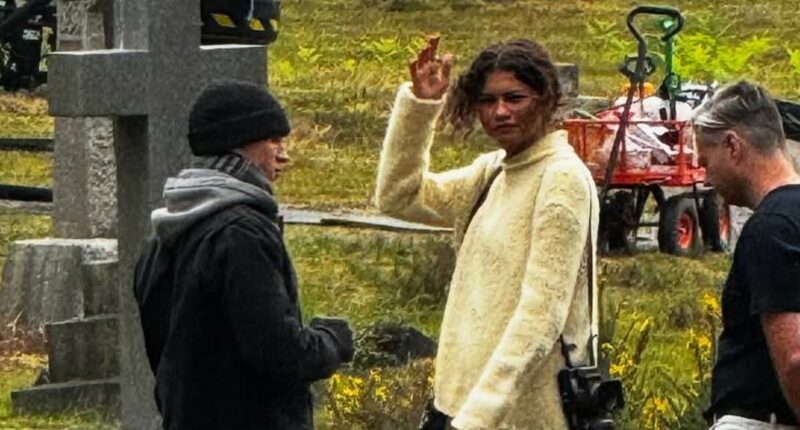 Tom Holland and Zendaya spotted film together for the first time