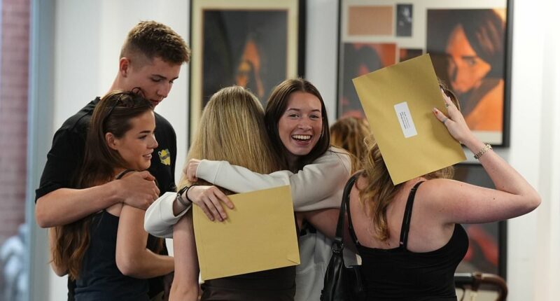 Top A-level grades hit record high outside of Covid pandemic